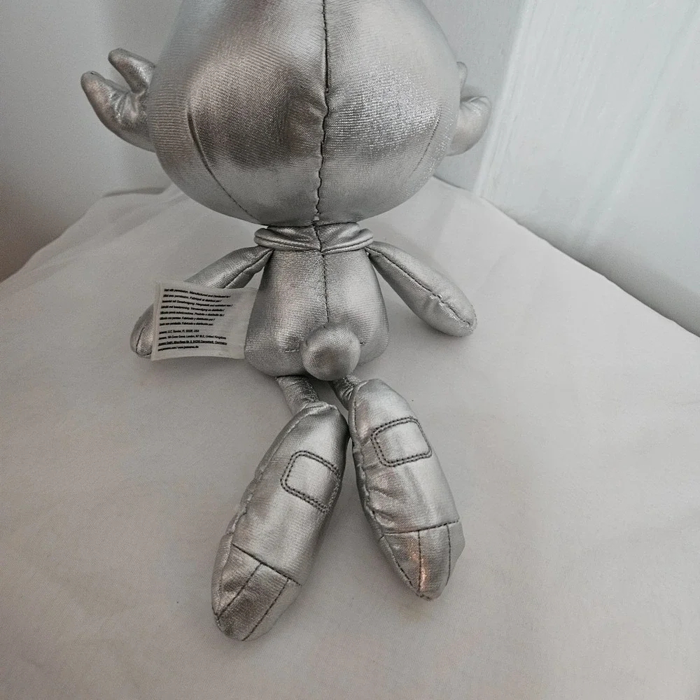 2021 Silver Scorbunny Plush Pokemon 25th Anniversary Rabbit Metallic 15